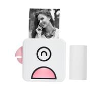 Karlak phone printer,L1 Pocket Thermal Photo Printer 200dpi Portable BT Wireless Receipt Label Sticker Maker for Work Plan Memo Study Notes Lists Journal Printing Compatible with Android iOS Smartpho