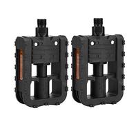Karlak Plastic Bike Pedals Compact Folding Design Safe Reflectors for Outdoor Cycling 2 Pack Lightweight Nylon