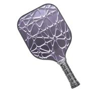 Karlak Professional Graphite Racket Set for All Skill Levels with 2 Paddles and 4 Balls, Enhanced Gameplay 15.55in Length (Picture Color)