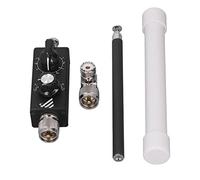 Karlak QRP Full Band Tuned Antenna, Portable Small Loop Antenna, Easy & Fast Setup for Shortwave Transceiver, Multi Band Reception, Interference Resistant, Sturdy Aluminum Alloy &