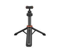 Karlak Selfie Stick 40cm Extension Pole Magnetic Quicks Release Base Compact Portable Extendable Selfie Stick Fits for AcePro2 X5 X4Air Vlogging, Adjustable Tripod Stand for Snow