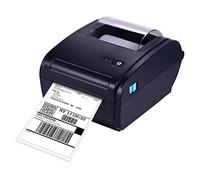 Karlak shipping label printer,Desktop Thermal Label Printer for 4x6 Shipping Package Label 160mm/s High Speed USB&BT Connection Printer Label Maker Sticker Max.110mm Paper Width Compatible with Amazo