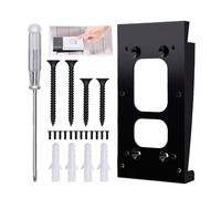 Karlak Siding Doorbell Mount, Adjustable Bracket for Uneven Surfaces with | ABS Construction, Fits Ring 1st/2/3/3 Plus/4/Battery Doorbell Plus/Pro, Quick Installation Kit