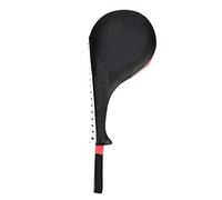 Karlak Taekwondo Pad for Kids, Durable PU Leather, Shock-Absorbing Training Target for Karate, boxing, and Thai Boxing, 14.8 X 7.1 X 2.4inch (Black)