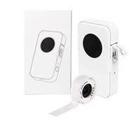 Karlak thermal printer, D35 Label Maker Mini Thermal Label Printer Pocket hine All in One BT Connect Adhesive Tag DIY Date Journal Study Sticker Labeling with 1pc Label Roll Compatible with iOS Andro