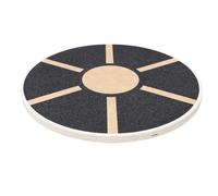 Karlak Wood Balance Trainer Board Non Slip with 360° Rotation for Core Strength Training Lightweight Composite 39.5cm