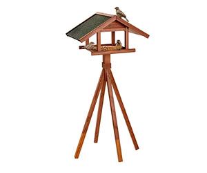 Karlie 88509 Rowing Bird's World Wild Bird Feeder, 66 x 47 x 144 cm, Natural Wood, L