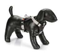 Karlie Art Sportiv Premium Y-Harness Gray For Dogs, Adjustable, Reflective