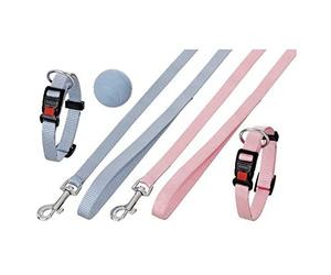 Karlie Art Sportiv Puppy Set includes Collar/ Lead, 20-40 cm x 15 mm/ 120 cm x 15 mm, Pink
