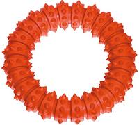 Karlie Boomer Rubber Aqua Ring, Large, Orange