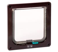 Karlie Cat Door 2-Way Brown 20X19.2 Cm Pet Door With Passage