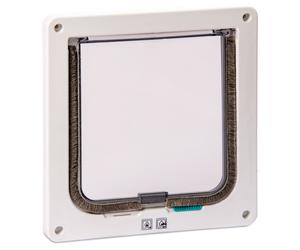 Karlie Cat Door 2-Way White 20X19.2 Cm For Cats Pet Access