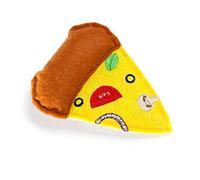 Karlie Cat Pizza - Cat Toy - Textile - Yellow - 10.5 x 8 x 1 cm