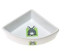 Karlie Ceramic Corner Bowl with Motif 250 ml for Rabbits