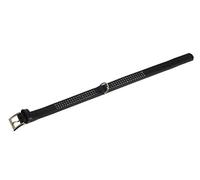Karlie Collar Vintage Rhinestone L 55 cm W 30 mm Black Three Rows