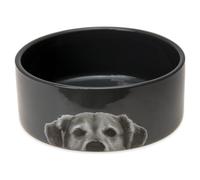 Karlie Dog Bowl Ceramic Anthracite 18.5Cm Dishwasher Safe 1500Ml
