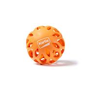 Karlie GRID PLAYBALL, RUBBER KOKO, ORANGE, 8 X 8 X 16, 5 CM, S