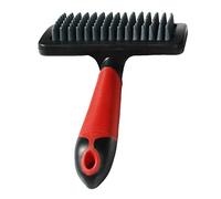Karlie Massage Brush, 19 x 12 x 4 cm, Large, Red/Black