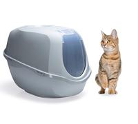 Karlie Mega Smart Cat Eco 522868 Cat Litter Tray L 66 x W 46 x H 49 cm Grey