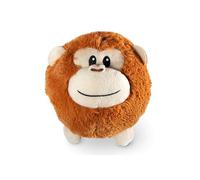 Karlie Moppelchen Monkey Bonky Dog Toy, Plush Brown, 12 cm