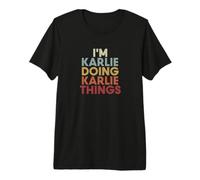 Karlie Name Karlie Personalized Name First Given Premium T-Shirt