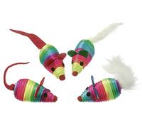 Karlie Nylon Catnip Mice 4pcs