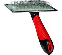 Karlie Professional Soft Slicker Brush, 20 x 12 cm, Large, Red/Black