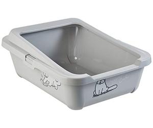 Karlie Simon's Cat 51756 Cat Litter Box 43 cm x 32 cm x 13 cm Grey