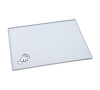 Karlie Simon's Cat Bowl Mat Gray 40X30Cm For Cats Silicone Protective Mat