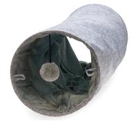 Karlie Simon's Cat Cat Tunnel Plush 75X25X25 Cm For Cats With Play Ball