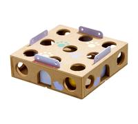 Karlie Smart Cat Activity Box 22X22 Cm - Wooden Toy For Cats
