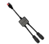 KarlKers DC 8mm Adapter to Anderson Y Parallel Cable for Solar Panel, Parallel Connect Protection Reverse Current Protection Charge Solar generator Compatible with Goal Zero Jackery Anderson Powerpole