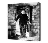 Karloff Boris Frankenstein 01 - Canvas Print On A Wooden Frame - Perfect Picture For Wall Decoration