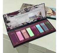 KARLOR Smoky Makeup Eyeshadow Palette, 8 Colours Shiny Eyeshadow Purple Grey Silver Black Green Eyeshadow Glitter Matt Pearlescent Punk Gothic Make-Up Highly Pigmented Eyeshadow Palette (8 color)