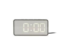 Karlsson Audaz Alarm clock KA6040GY - Unisex - Quartz Grey 2,8 x 6,5 cm