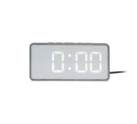 Karlsson Audaz Alarm Clock with LED Digital Display (White)