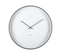Karlsson Ayuno 40cm Wall Clock Silent Non Ticking Round Clock For Home Office
