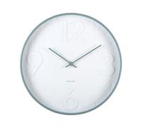 Karlsson Ayuno 40cm Wall Clock Silent Non Ticking Round Clock For Home Office