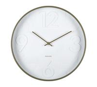 Karlsson Ayuno Wall clock KA6063GR - Unisex - 40 cm - Quartz Green 40 cm