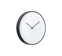 Karlsson Ayuno Wall clock KA6063BK - Unisex - 40 cm - Quartz Black 40 cm
