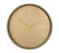 Karlsson Belle Numbers Wall Clock 35cm - Moss Green
