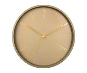 Karlsson Bell Numbers Metal Wall Clock Wall clock KA5898MG - Unisex - 35 cm - Quartz Green 35 cm