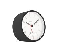 Present Time - Belle Numbers Alarm Clock, Black - Black