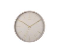 Karlsson Belle Numbers Wall Clock 35cm - Warm Grey