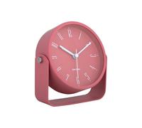 Karlsson Blush Red Regal Numbers Alarm Clock With Light function