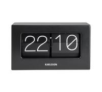 Karlsson Table Boxed Flip Clock - Black