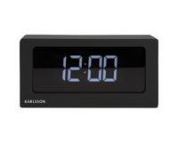 Karlsson Boxed LED Alarm clock KA5868BK - Unisex - Quartz Black 25x12,5x7