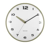 Karlsson Brisk Dome Wall clock KA6028GR - Unisex - 40 cm - Quartz Green 40 cm