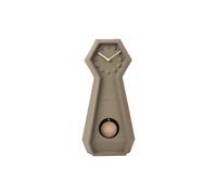 Karlsson Ceramic Genuine Pendulum Table Clock - Moss green
