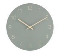 Karlsson Charm Engraved Numbers S Wall clock KA5788GR - Unisex - 30 cm - Quartz 30 cm